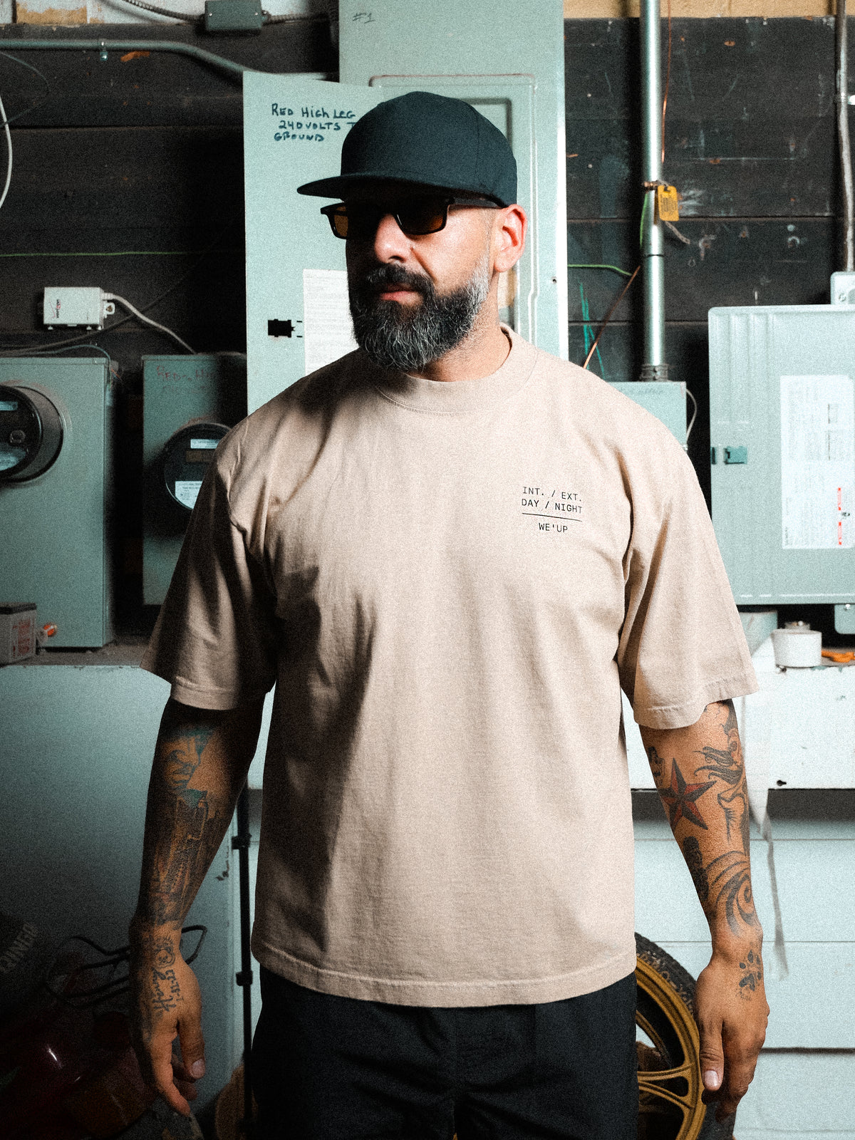 Oatmeal WE' UP Tee