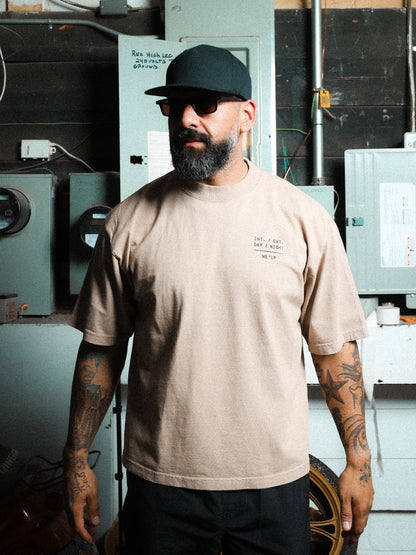 Oatmeal WE' UP Tee