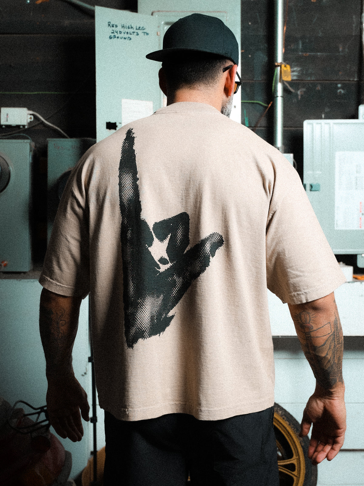 Oatmeal WE' UP Tee